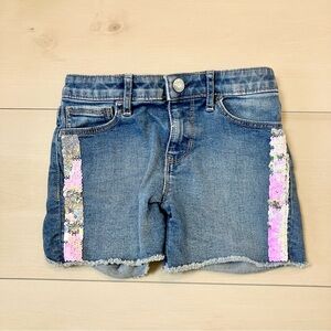 Gap denim girls stretch midi short 8